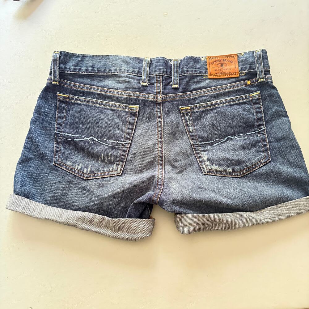 Lucky Brand Denim Shorts Size 4/27 - Picture 2 of 6